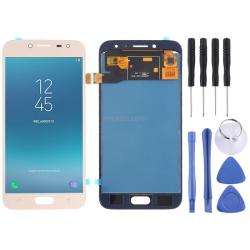 Silulo Online Store Lcd Screen And Digitizer Full Assembly Tft Material For Galaxy J2 Pro 2018 J250F DS Gold