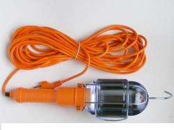 Portable Electric Hand-held Lamp With A 10metre Extension Cable cord. Collections Are Allowed.