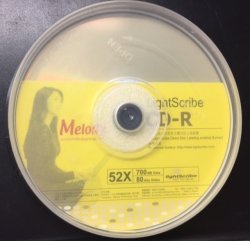 Melody Cd-r Lightscribe 700MB 10 Spindle