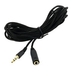 10FT 3.5MM 1 8" Stereo Audio Aux Cable Cord Headphone Extension Male To Female