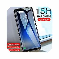 Full Curved Tempered Glass For Samsung Galaxy S8 S9 Plus Note 9 8 Screen Protector For Samsung S7 S6 Edge S8 S9 Protection Film S9 Plus White