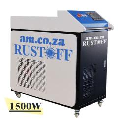 Lasermaster 1500W Cw Fiber Laser Steel Surface Hand-held Laser Cleaning System Lasermaster -dedicated 4250W Temperature Controlled Water Cooling System