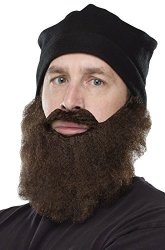 Fun World Duck Hunter Disguise Knit Cap And Brown Beard One Size Costume