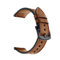 Pu Leather Replacement Strap For Samsung Watch 20MM Band Black