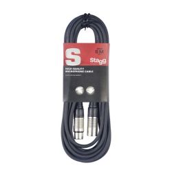 6M Xlr To Xlr Plug Microphone Cable