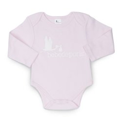 Bebedeparis Colour Baby Body Suit in Pink