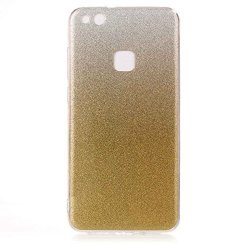 Huawei P10 Lite Case Sshhuu Shiny Ultra-thin Bling Luxury Premium Glitter Protective Soft Flexible Tpu Skin Cover Case For Huawei P10 Lite 5.2" Gold