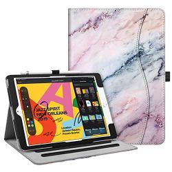 Fintie Case For New Ipad 7TH Generation 10.2 Inch 2019 - Corner Protection Multi-angle Viewing Folio Smart Stand Back Cover With Pocket Pencil Holder