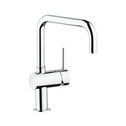 Grohe Minta Single Lever Kitchen Sink Mixer with Swivel U-Spout