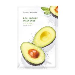 Real Nature Avocado Face Sheet