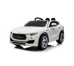 Kids Electric Ride On Maserati Suv White