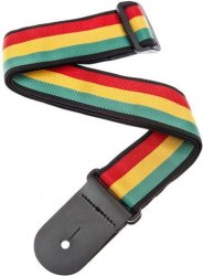 50A06 2 Inch Woven Instrument Strap Jamaica
