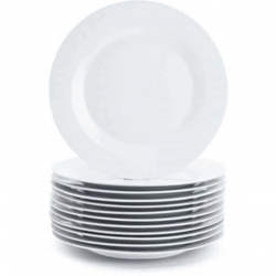Catering WHITE Dinner Plate 30'S