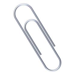 100 Paper Clips 33MM Silver