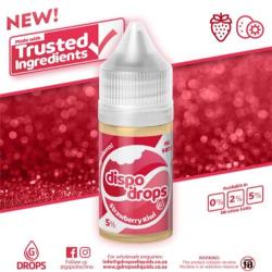 Dispo Drops – Strawberry Kiwi Salts E-liquid 30ML