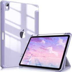 FINTIE Hybrid Case Compatible With Ipad Air 5TH Generation 2022 Ipad Air 4TH Generation 2020 10.9 Inch - Slim Clear Back Cover With Pencil Holde
