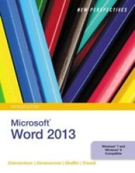 New Perspectives On Microsoft Word 2013 Introductory Paperback
