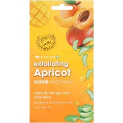 Clicks Exfoliating Face Mask Apricot Scrub