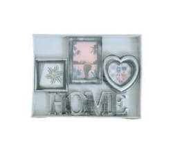 @home 3 Picture Photo Frame - Home