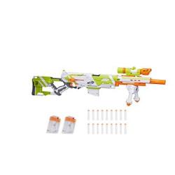 Nerf Longstrike Modulus Toy Blaster With Barrel Extension Bipod Scopes 18 Modulus Elite Darts And 3 Six-dart Clips For Kids Teens And Adults Amazon Exclusive