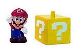 Mario New Super Mario Bros.-mario Figure & Question Block