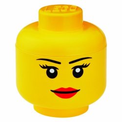 STORAGE Head Small Girl By Lego