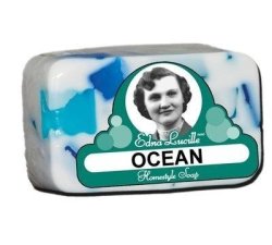 Edna Lucille Ocean Homestyle Soap 2-5.5 Ounce Bars
