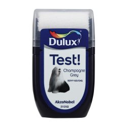 Dulux Paint Tester Wet Roller Colour Guide Champagne Grey 30ML