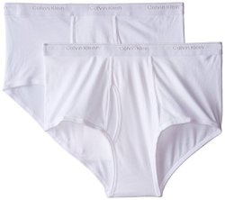 Calvin Klein Men's Underwear Calvin Klein Men's Big-tall 2 Pack Cotton Classics Brief White 44