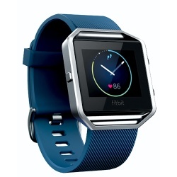 Fitbit Blaze Activity Tracker in Blue & Silver