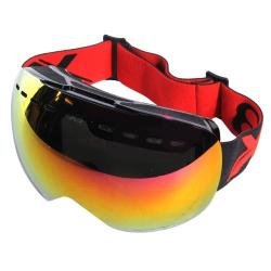 X3 SG-1 Double Anti-fog Lens Skate Ski Snowboard Goggles With Adjustable Non-slip Strap Red