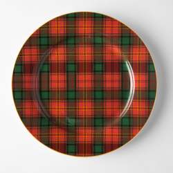 - Red Tartan Charger 30.5CM