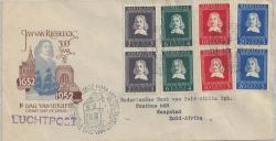 Netherlands 1952 Van Riebeeck Set Of 4 X2 Sets On First Day Cover Fine