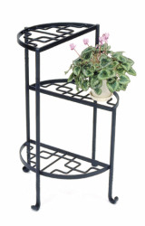 Plant Stand 3 Tier Wrought Iron