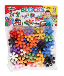 Unique Crafts Star Blocks - Plastic Learning Educational Blocks