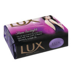 LUX Bath Soap Sheer Twilight Yellow 12 X 100g