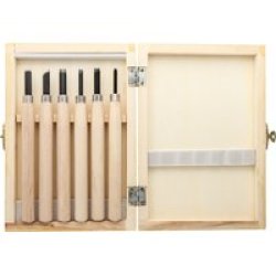 Jackson& 39 S Wood Cut Knives In Wooden Box Set Of 6