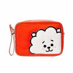 LINE FRIENDS BT21 Official Bts Merchandise By - Rj Enamel Cosmetic Bag Travel Pouch For Toiletry And Makeup Designed By Bangtan Boys