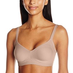 Warner's Women's Easy Does It No Bulge Wire-free Bra Toasted Almond