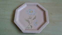 Pink Terracotta Plates - Width 27CM