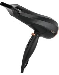 Carmen Turblo Twister SEL-5163 Turblo Twister Hair Dryer 2200W Black