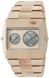 Wewood Watch Wood Wooden Jupiter Rs Beige Dual Time 9818071 Men's Regular Imported Goods
