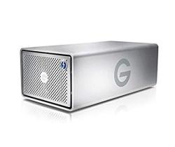 G-technology 12TB G-raid With Thunderbolt 3 Usb-c USB 3.1 Gen 2 And HDMI Removable Dual Drive Storage System Silver - 0G05753