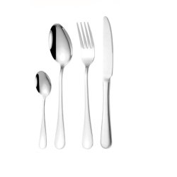 Stainless Steel Cutlery Set Silver 24 Piece