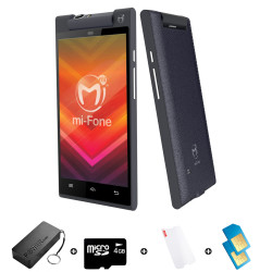 mi-Fone 4x 8GB 3G- Bundle includes Airtime + 1.2GB Starter Pack + Accessories - R600 Airtime @ R50 Per Month X 12
