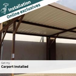 Installation: Carport Installation Per M2