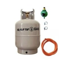 Safy 9KG Gas Cylinder With Regulator And Pipe