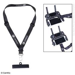 Camkix Lanyard And Remote Control Bracket For Dji Mavic Pro - Offers Extra Security And Comfort - Use Upwards Or Downwards - Neck Strap