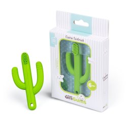 Cactus Silicone Teething Toothbrush