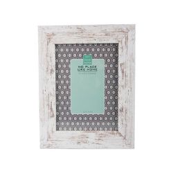 Picture Frame - Distressed White - 20 Cm X 25 Cm - 6 Pack
